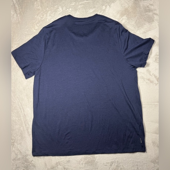 Icebreaker Men’s Navy Blue Crewneck Short Sleeve T-Shirt Size XL - Picture 8 of 13